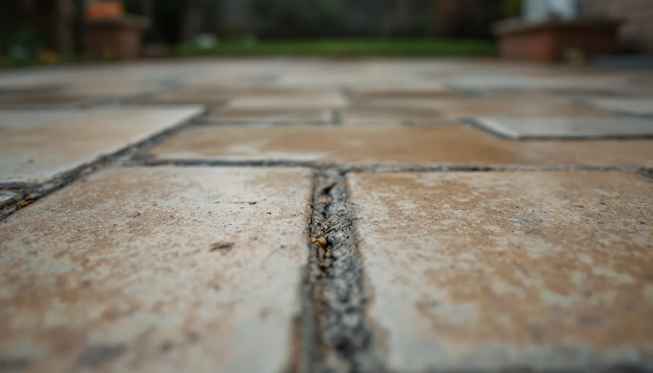 Stamped Concrete Color Fading