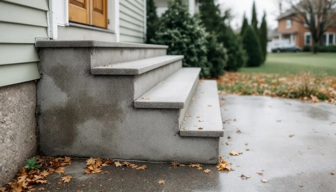 Stamped Concrete Driveway Installation in Asheville