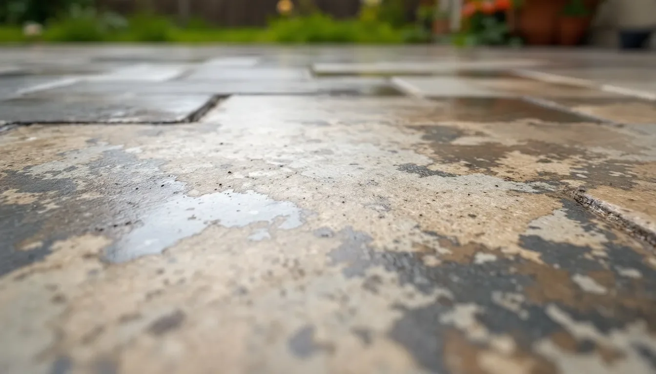 Stamped Concrete Interior Flooring in Asheville